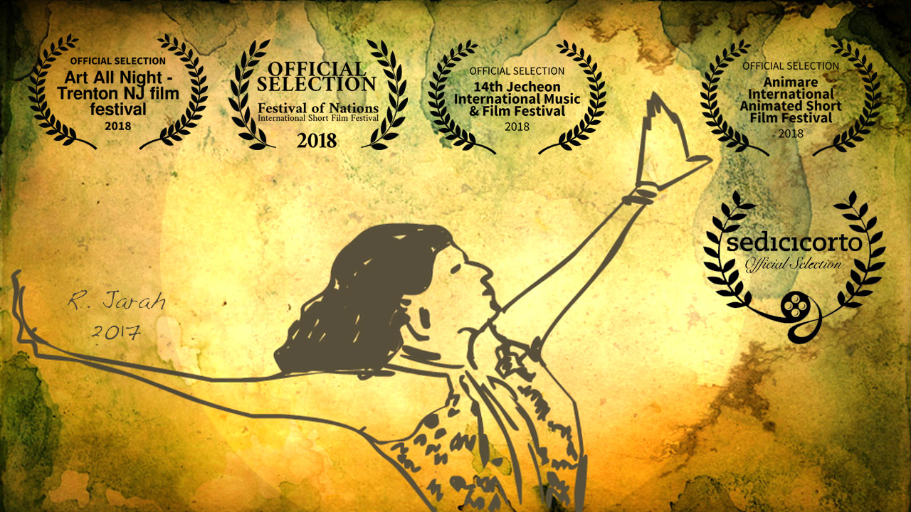 Flamenco ) selected at Sedicicorto international film festival - RAAFED  JARAH | artworks